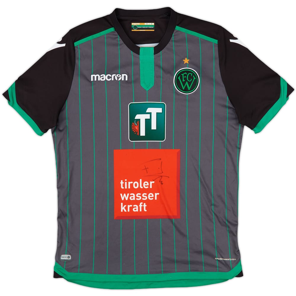 2017-18 Wacker Innsbruck Signed Home Shirt - 9/10 - (M)
