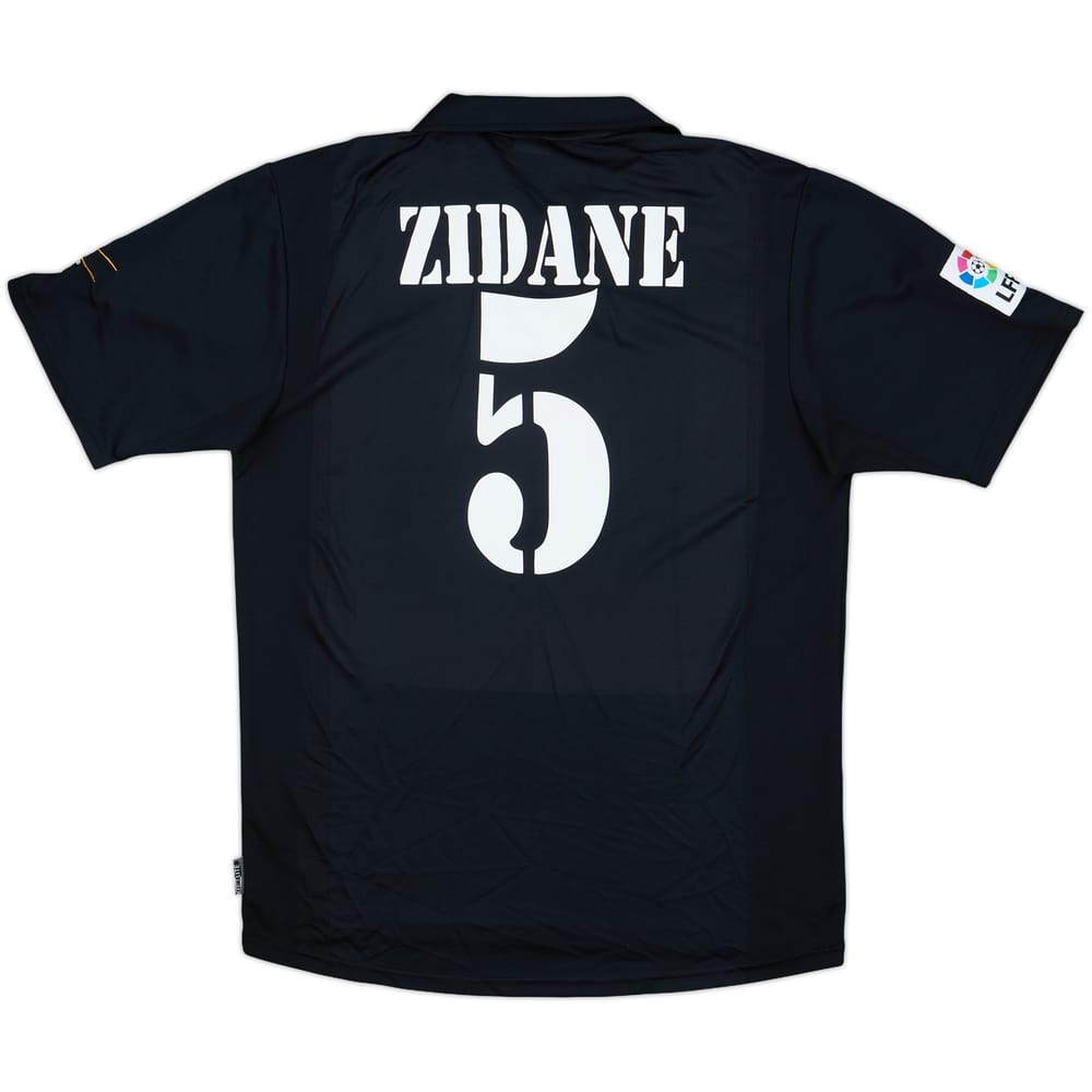 2001 Real Madrid Away Shirt Zidane #5 - 8/10 - (M)