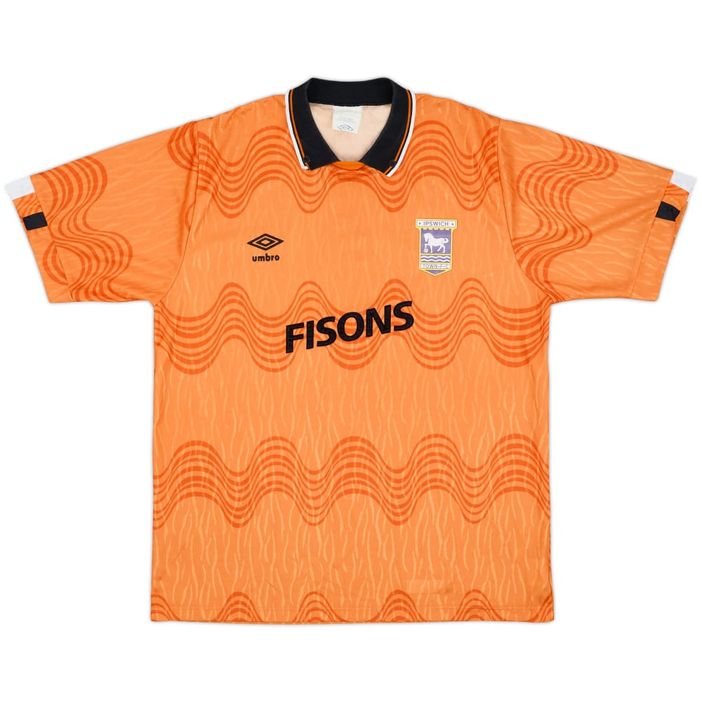 1989-92 Ipswich Away Shirt - 8/10 - (L)