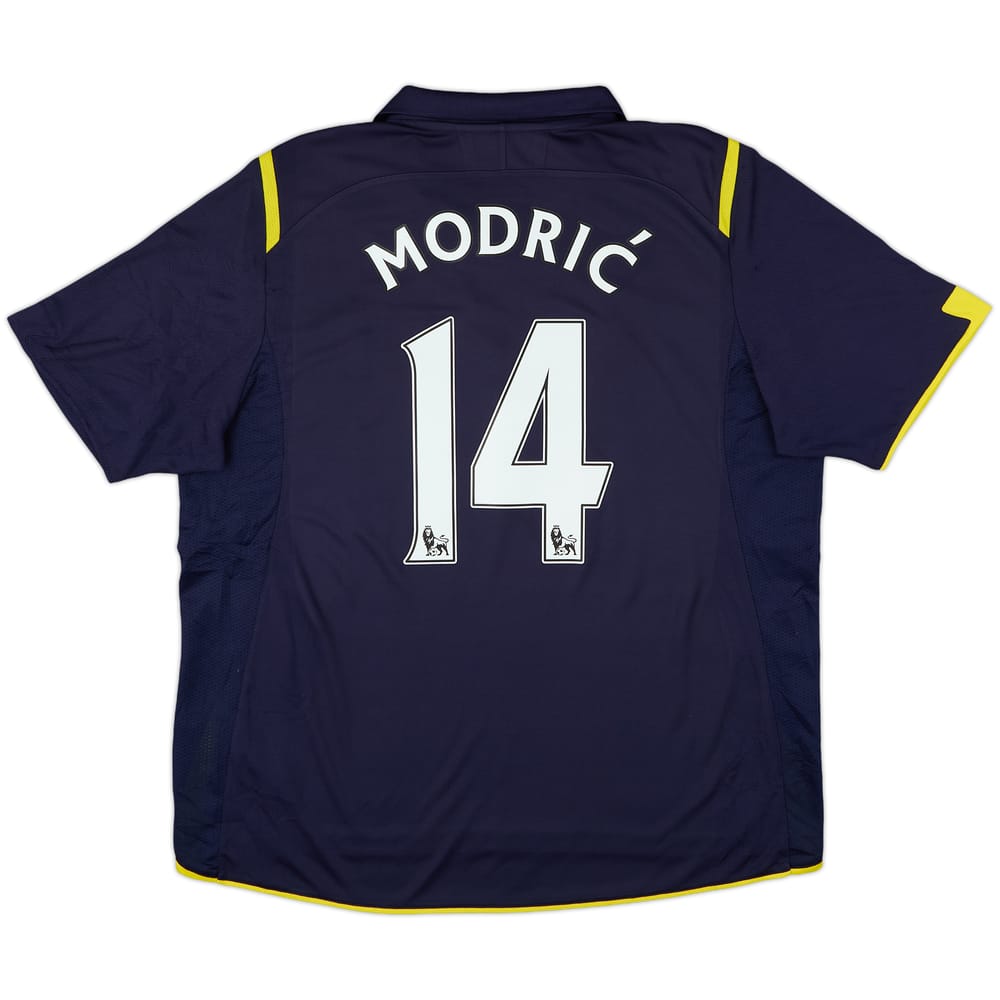 2009-10 Tottenham Away Shirt Modric #14 - 8/10 - (XL)