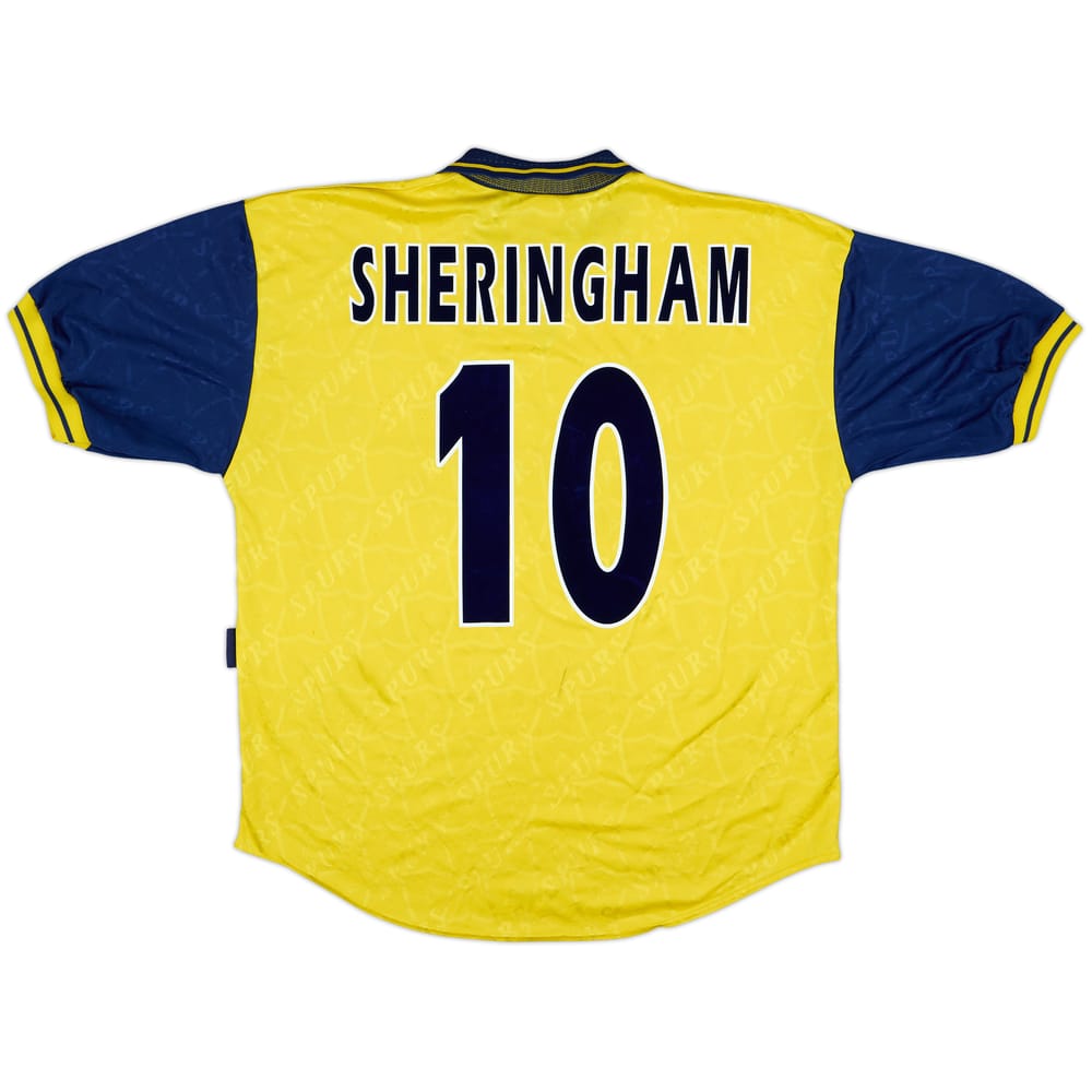 1995-97 Tottenham Third Shirt Sheringham #10 - 7/10 - (L)