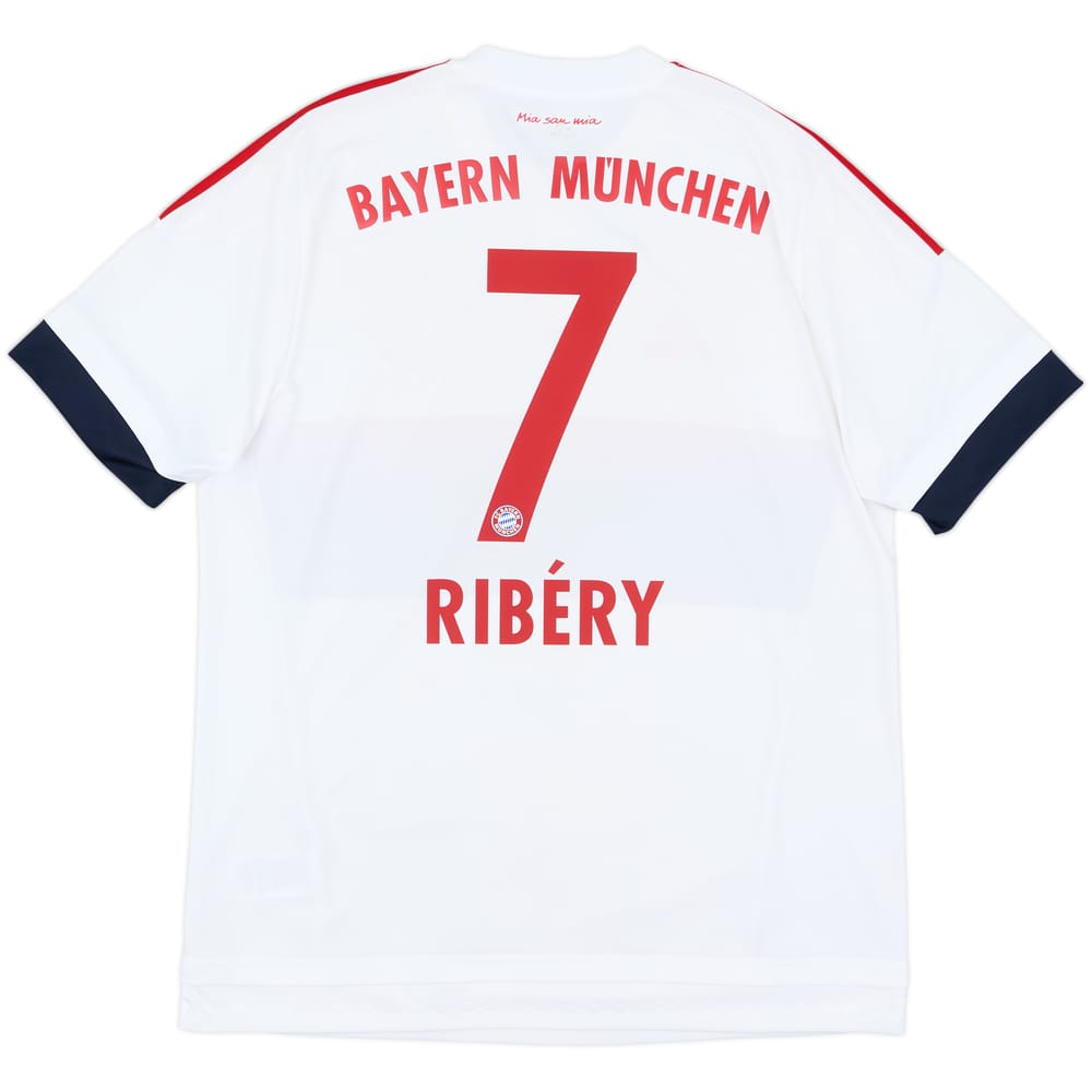 2015-16 Bayern Munich Away Shirt Ribery #7 - 7/10 - (L)