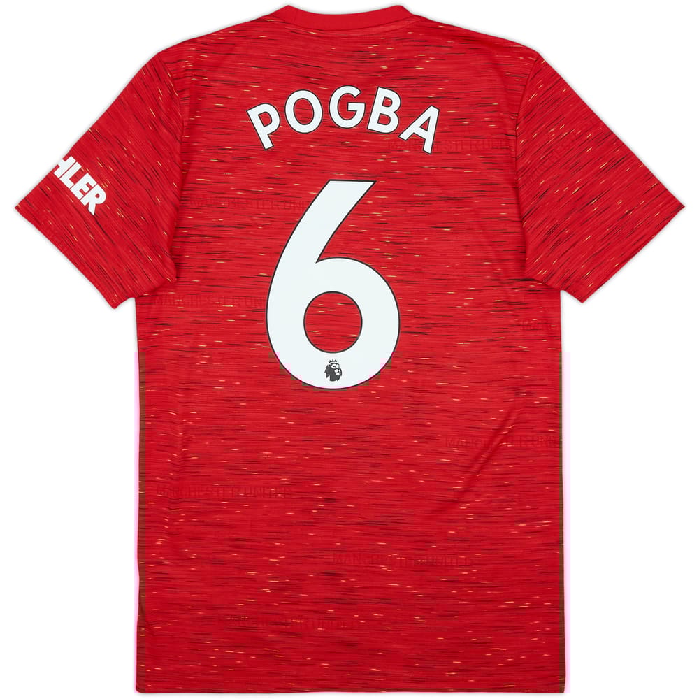 2020-21 Manchester United Home Shirt Pogba #6 - 10/10 - (S)