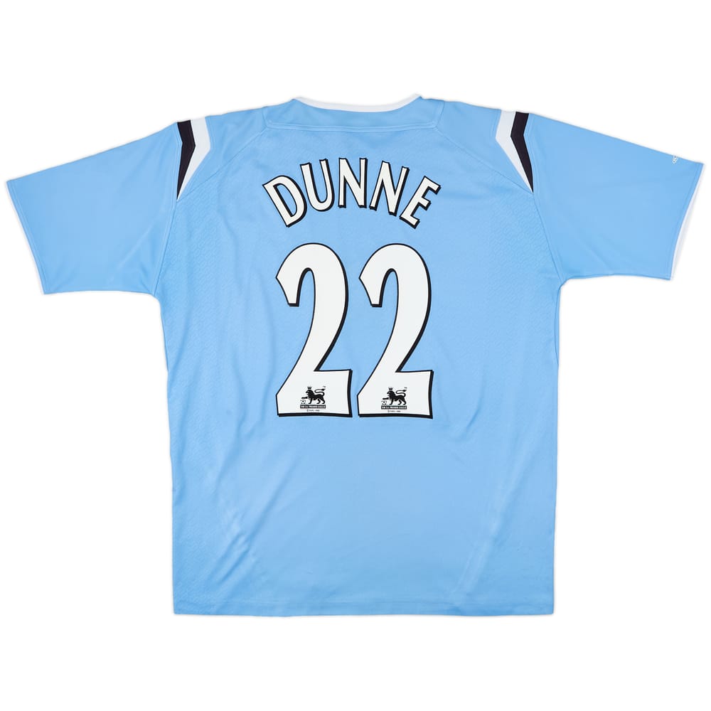 2004-05 Manchester City Home Shirt Dunne #22 - 6/10 - (XL)