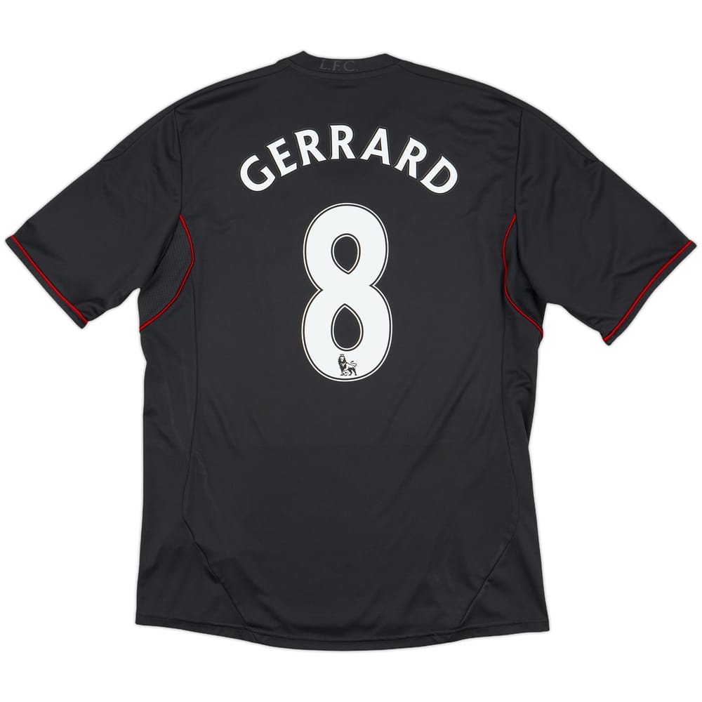 2011-12 Liverpool Away Shirt Gerrard #8 - 6/10 - (L)