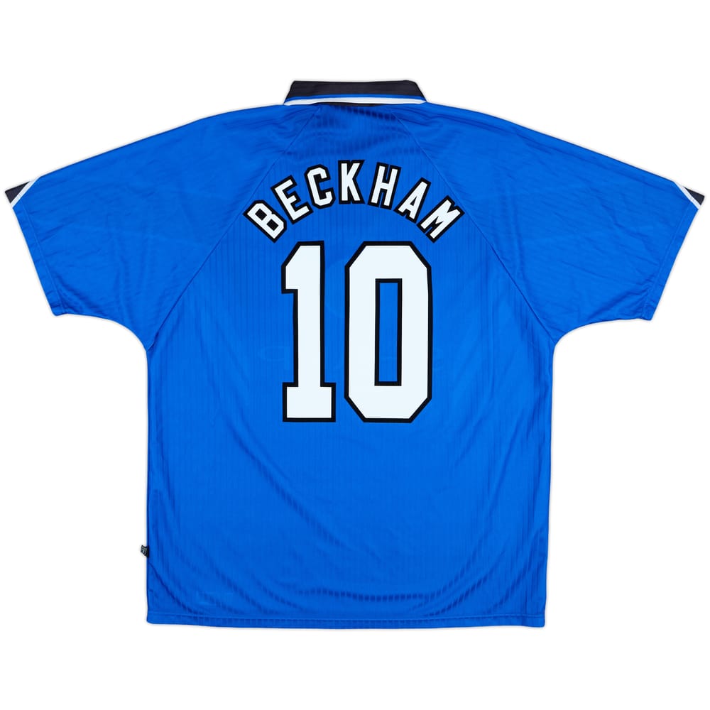1996-98 Manchester United Third Shirt Beckham #10 - 10/10 - (XL)