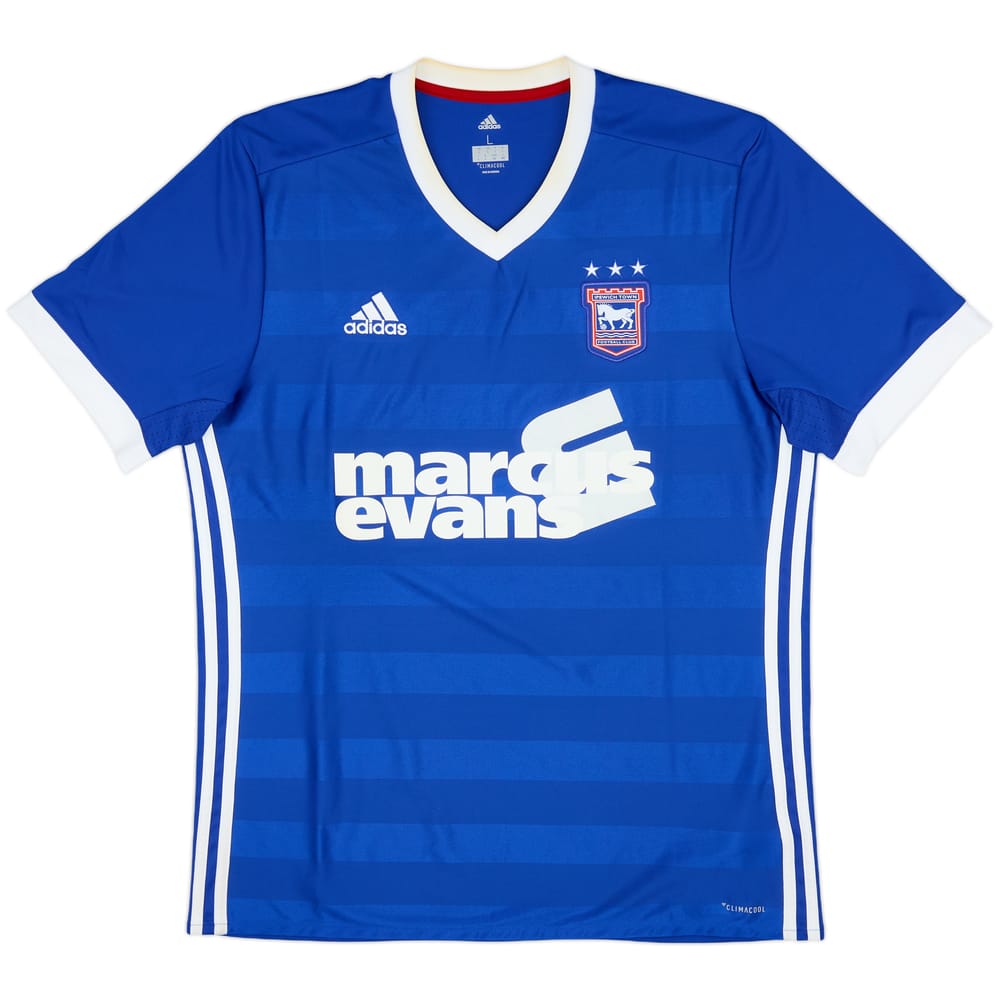 2017-18 Ipswich Home Shirt - 5/10 - (L)