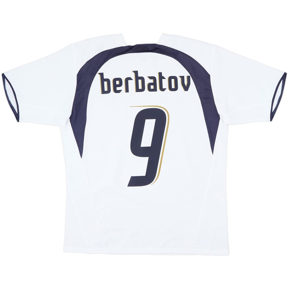 2006-07 Tottenham Home Shirt Berbatov #9 - 7/10 - (L)