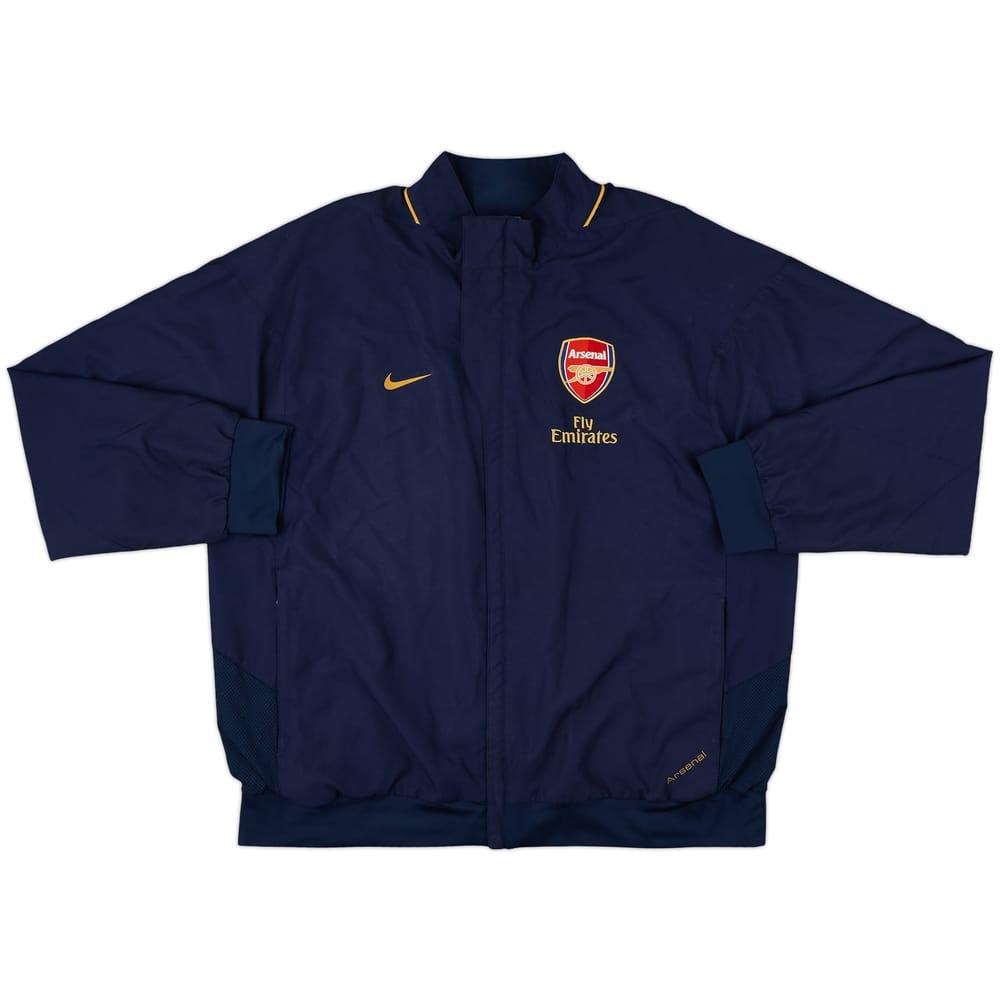 2007-08 Arsenal Nike Track Jacket - 9/10 - (XXL)