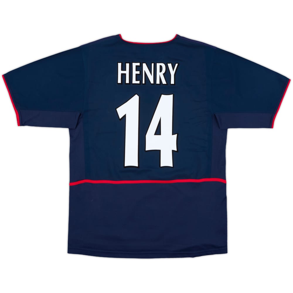 2002-04 Arsenal Away Shirt Henry #14 - 8/10 - (L)