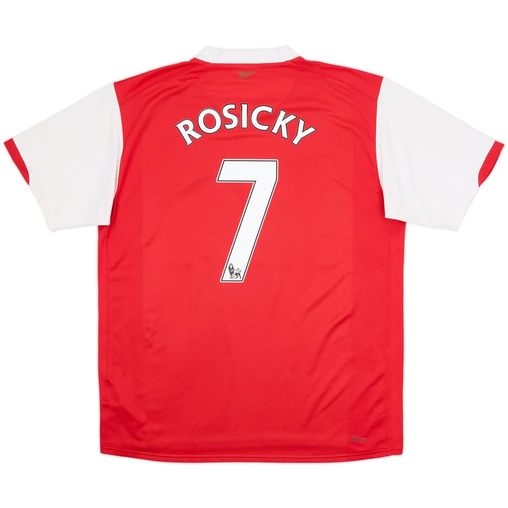 2006-08 Arsenal Home Shirt Rosicky #7 - 5/10 - (L)