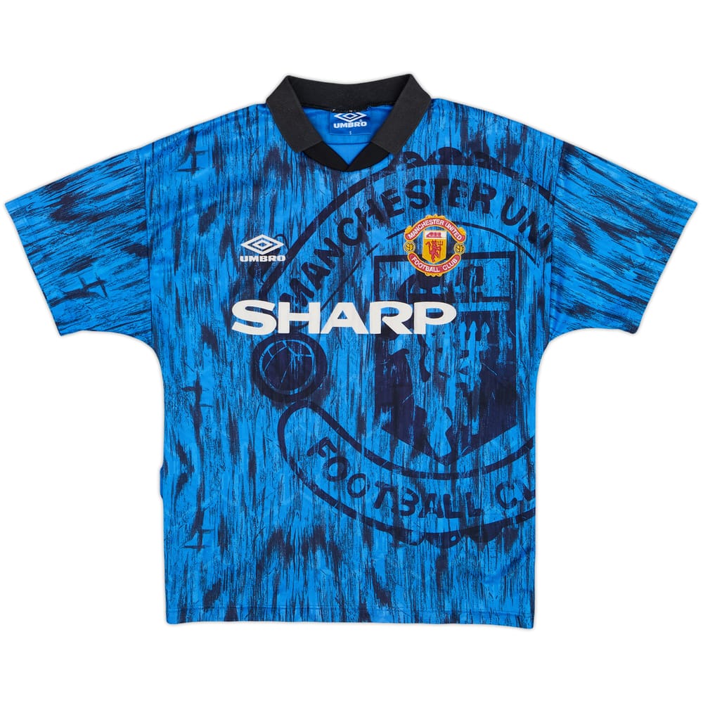 1992-93 Manchester United Away Shirt - 7/10 - (S)