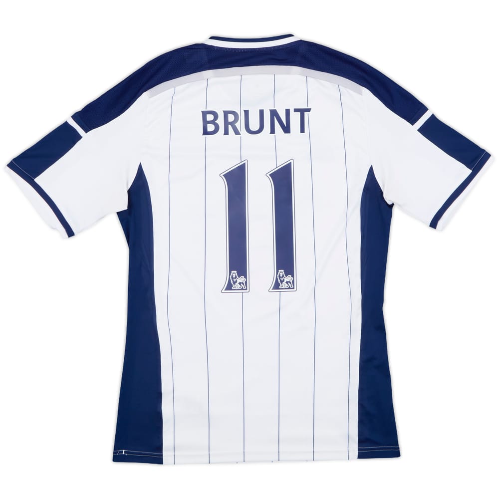 2014-15 West Brom Home Shirt Brunt #11 - 7/10 - (M)