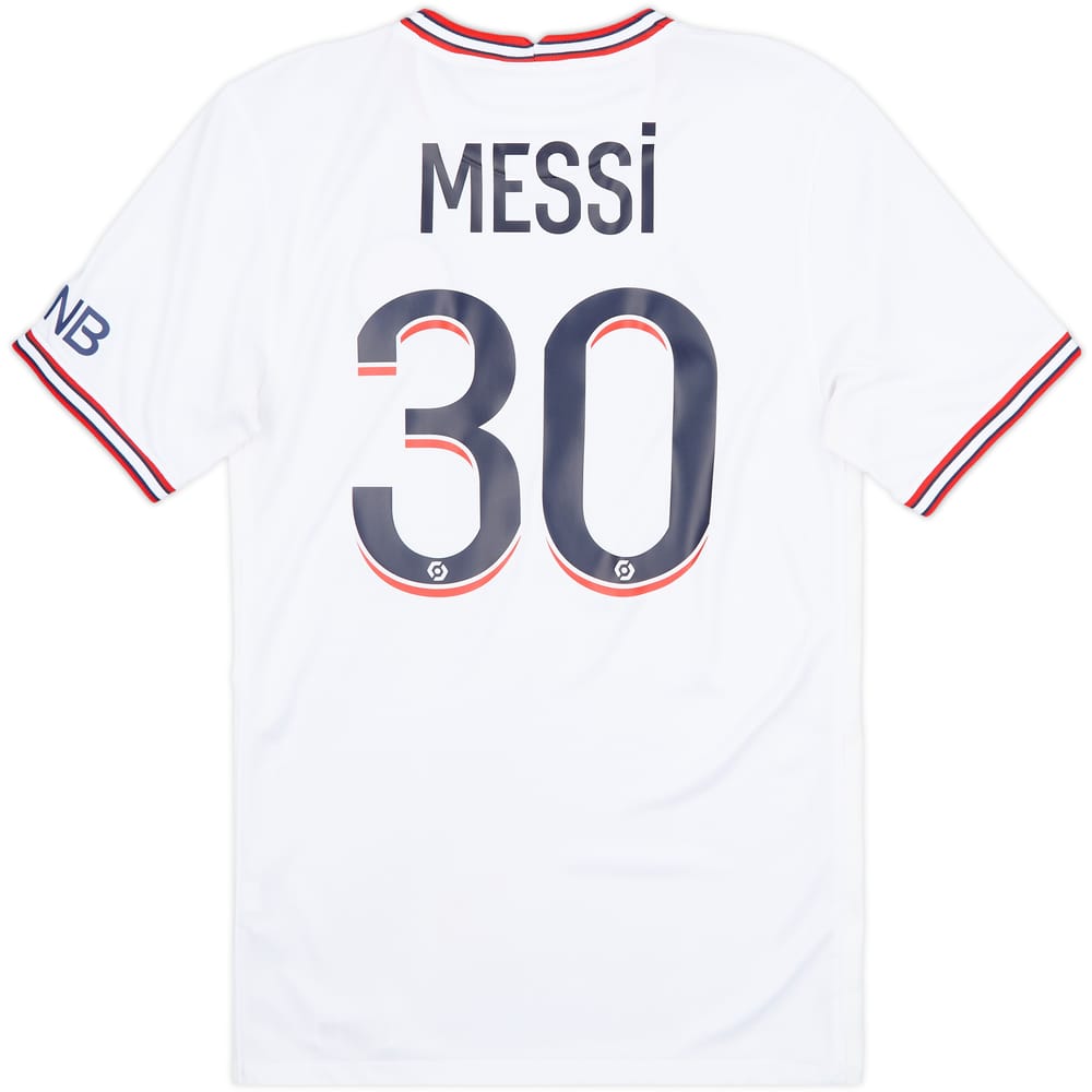 2021-22 Paris Saint-Germain Fourth Shirt Messi #30 - 10/10 - (XS)