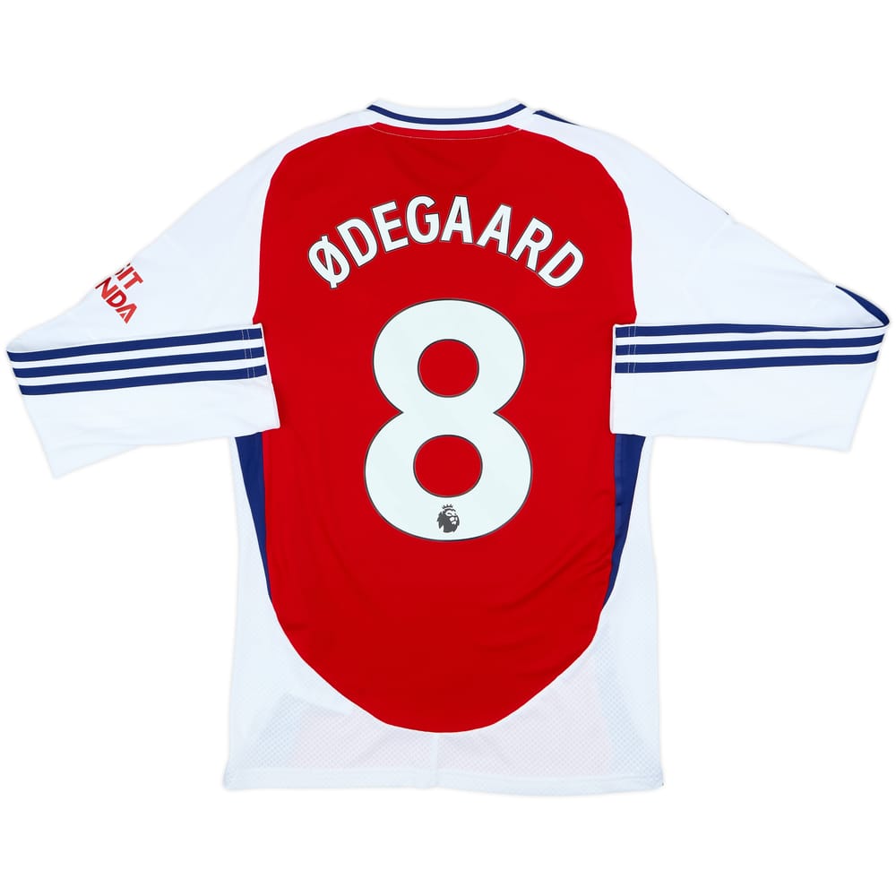 2024-25 Arsenal Home L/S Shirt Odegaard #8 (S)