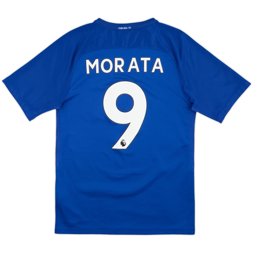 2017-18 Chelsea Home Shirt Morata #9 - 9/10 - (S)