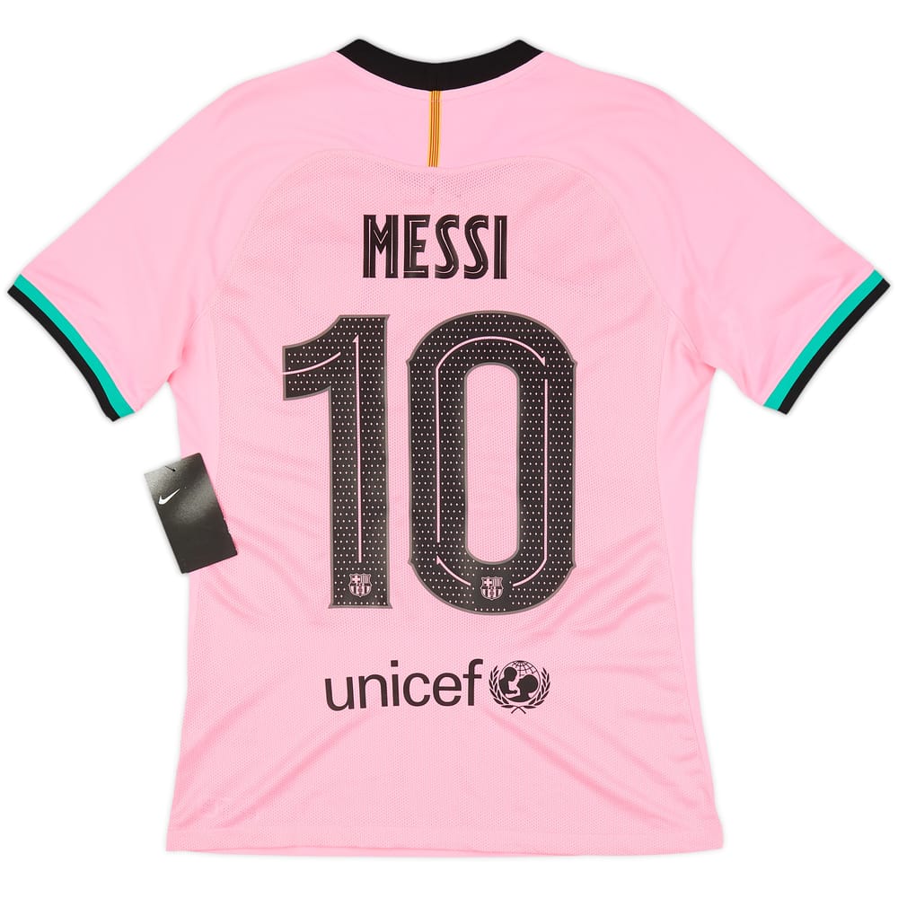 2020-21 Barcelona Player Issue Third Shirt Messi #10 (M)