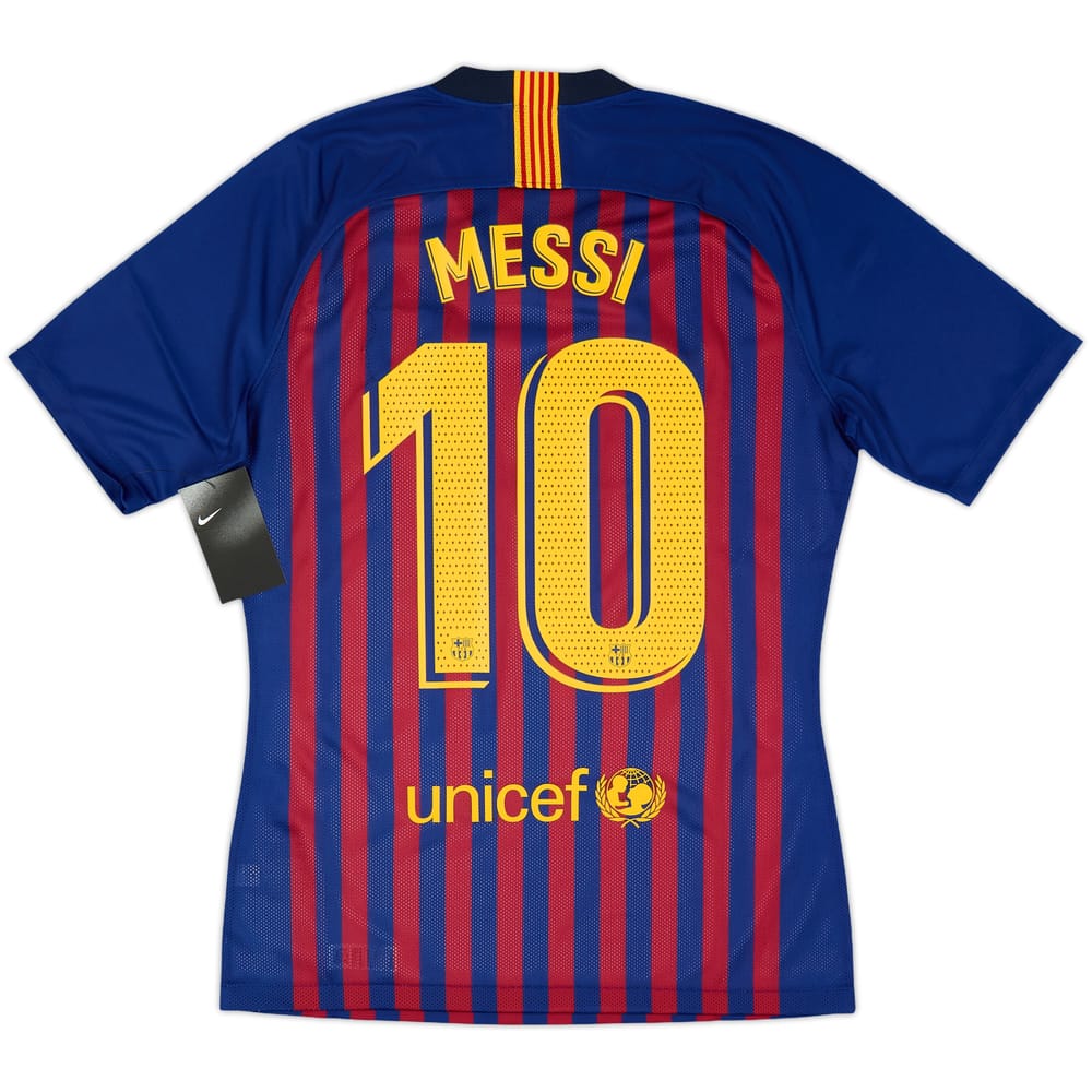 2018-19 Barcelona Authentic Home Shirt Messi #10 (M)
