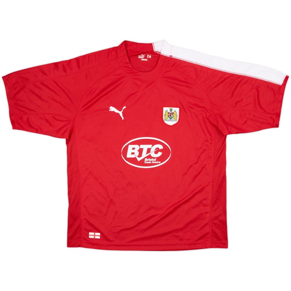 2006-07 Bristol City Home Shirt - 5/10 - (L)