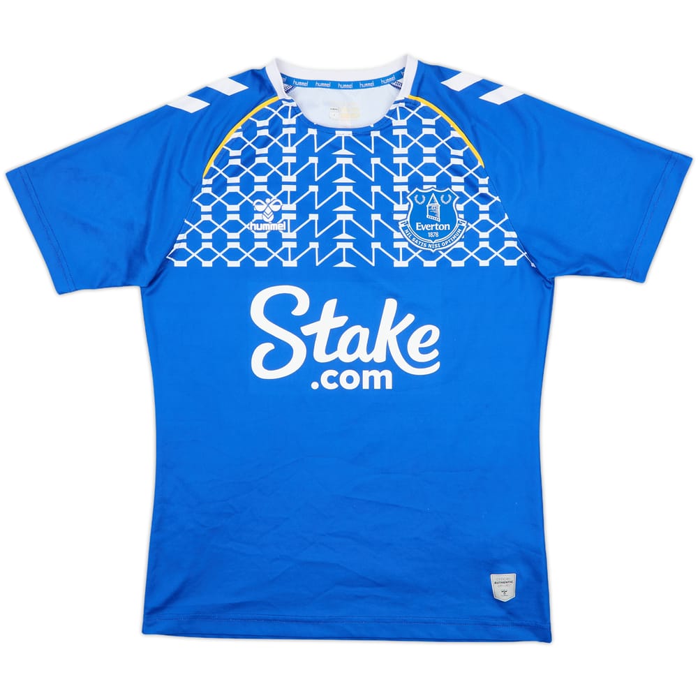 2023-24 Everton Hummel Pre-Match Training Shirt - 9/10 - (S)