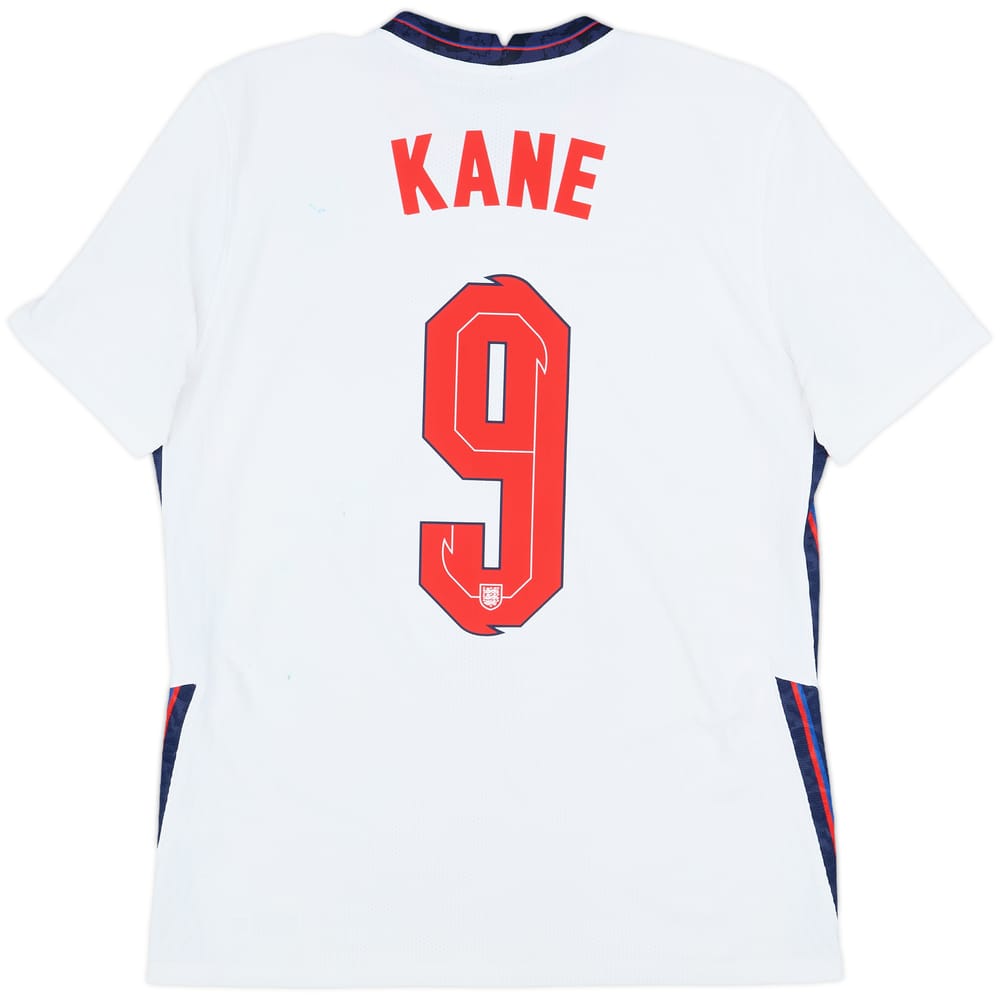 2020-22 England Authentic Home Shirt Kane #9 - 7/10 - (M)