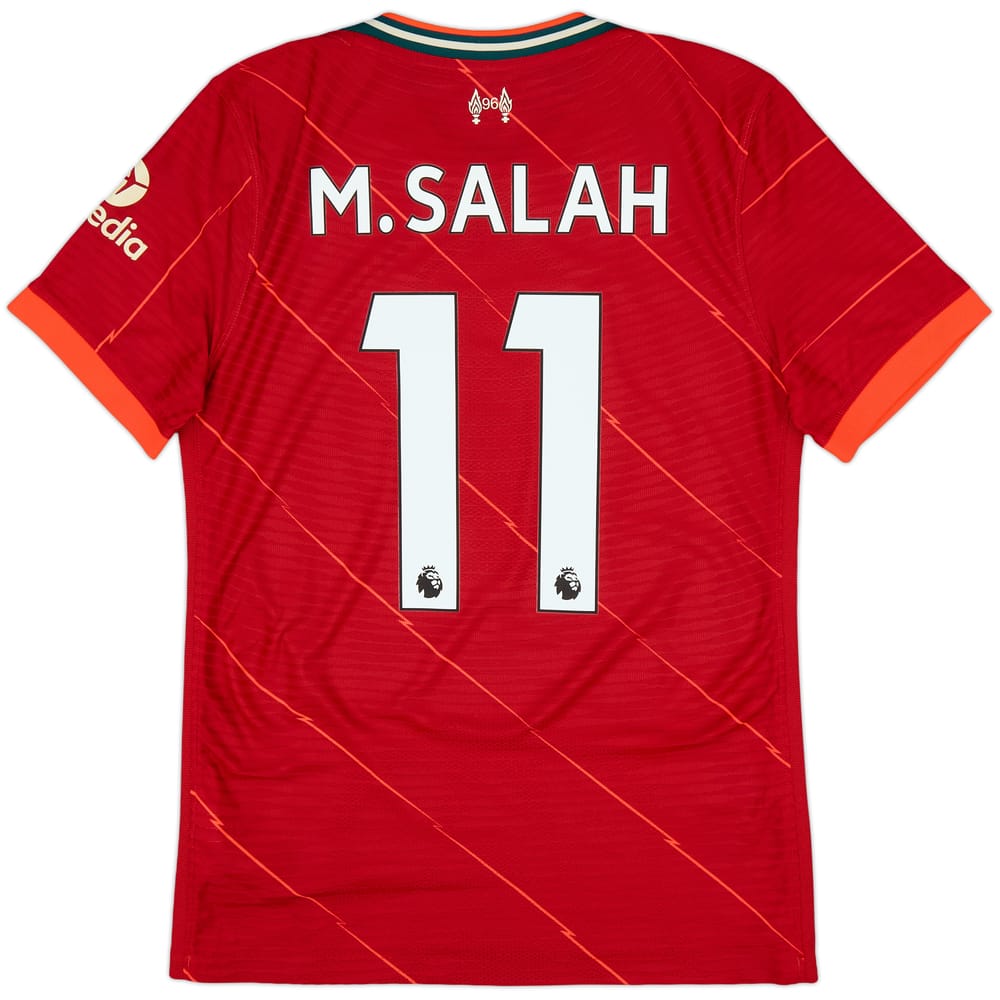 2021-22 Liverpool Authentic Home Shirt M.Salah #11 - 10/10 - (S)