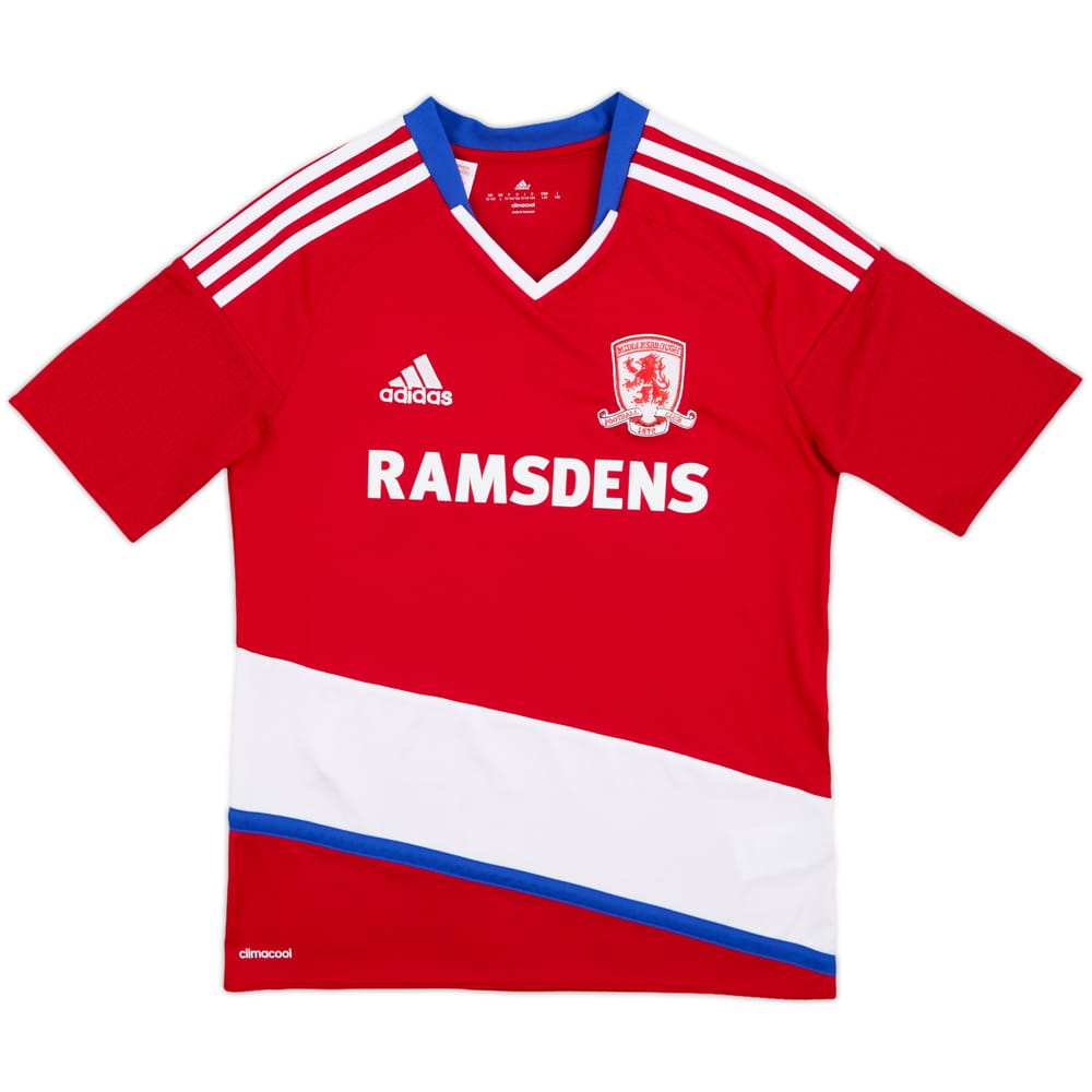 2016-17 Middlesbrough Home Shirt - 10/10 - (L.Boys)