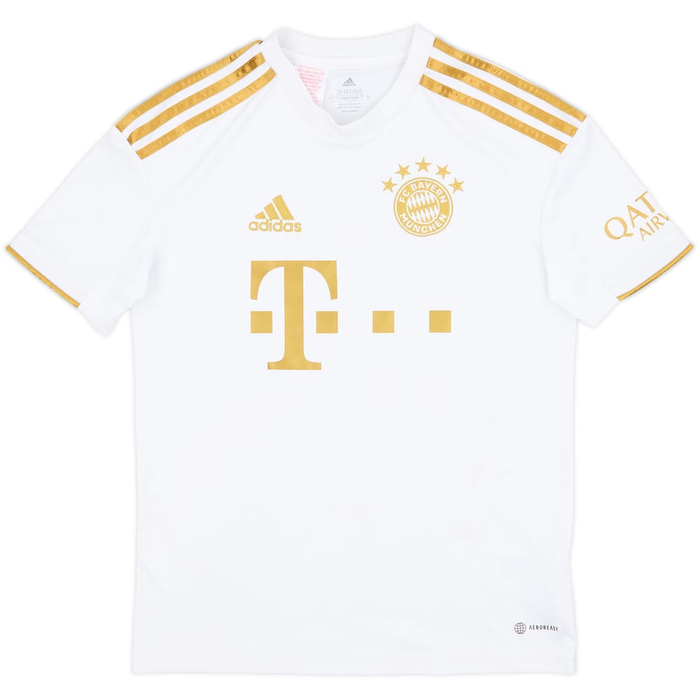 2022-23 Bayern Munich Away Shirt - 5/10 - (L.Boys)