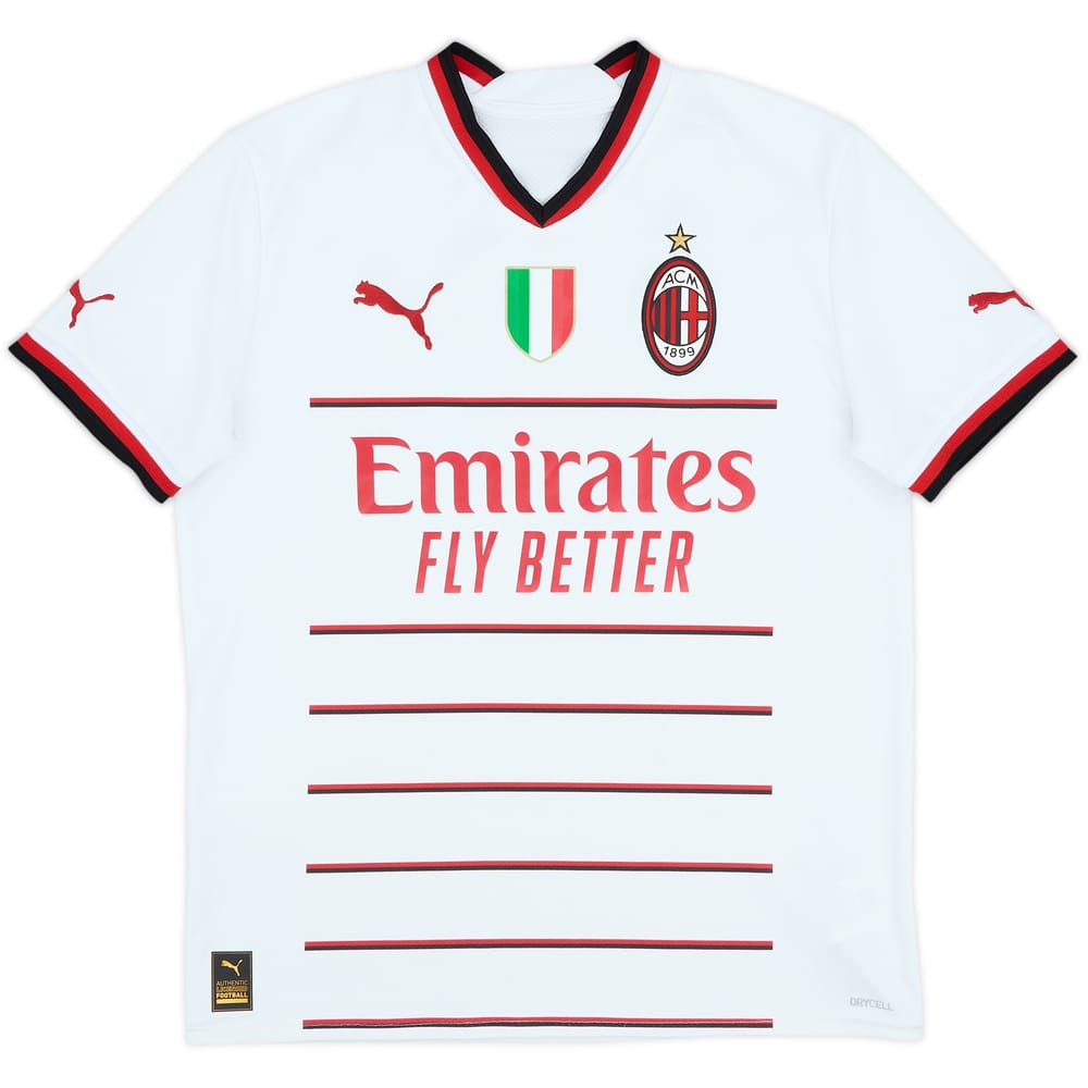 2022-23 AC Milan Away Shirt - 6/10 - (L.Boys)