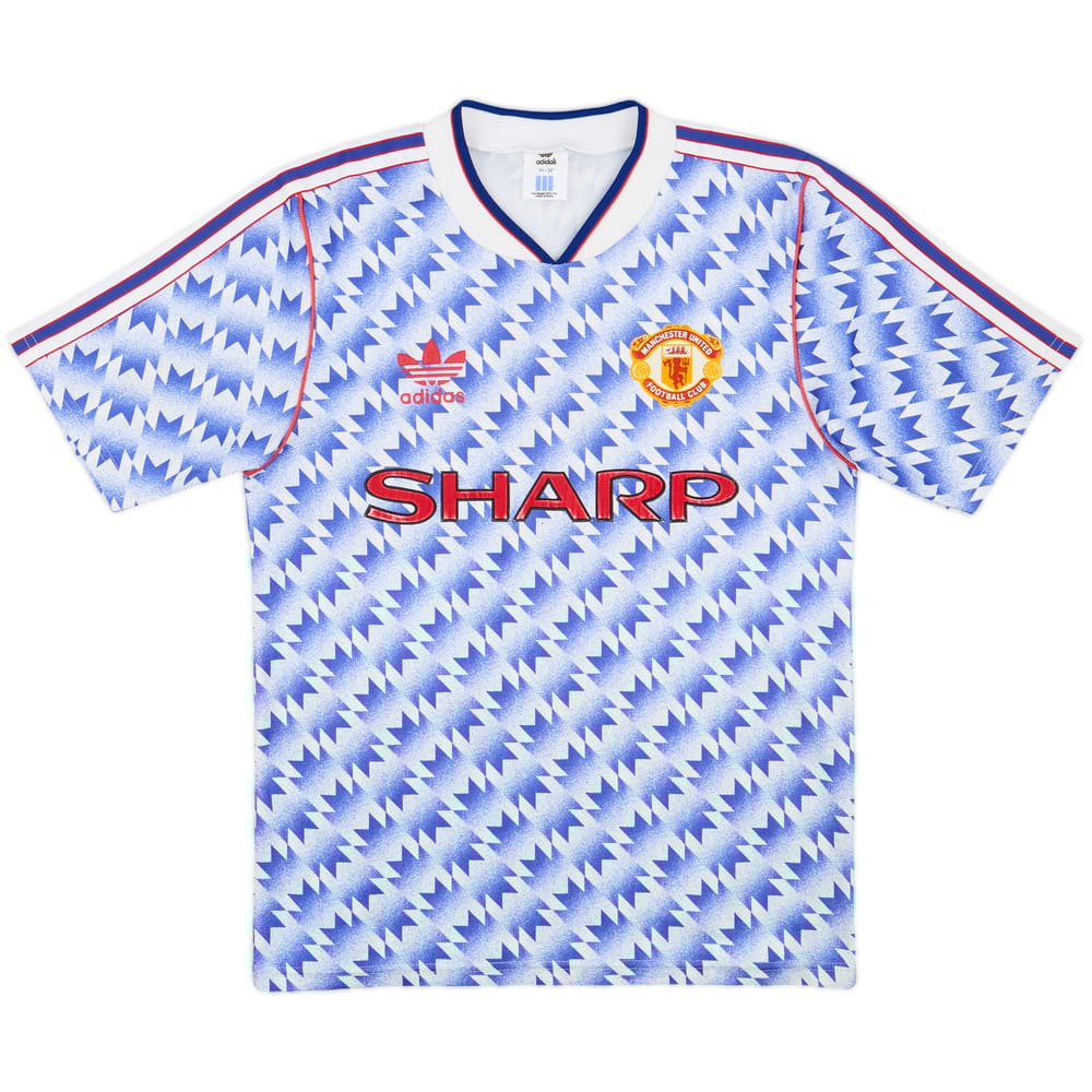 1990-92 Manchester United Away Shirt - 8/10 - (S)