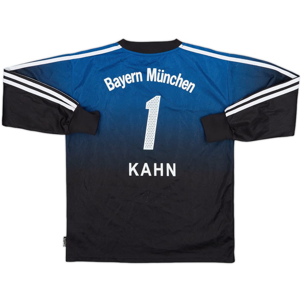 2002-03 Bayern Munich GK Shirt Kahn #1 - 6/10 - (L.Boys)