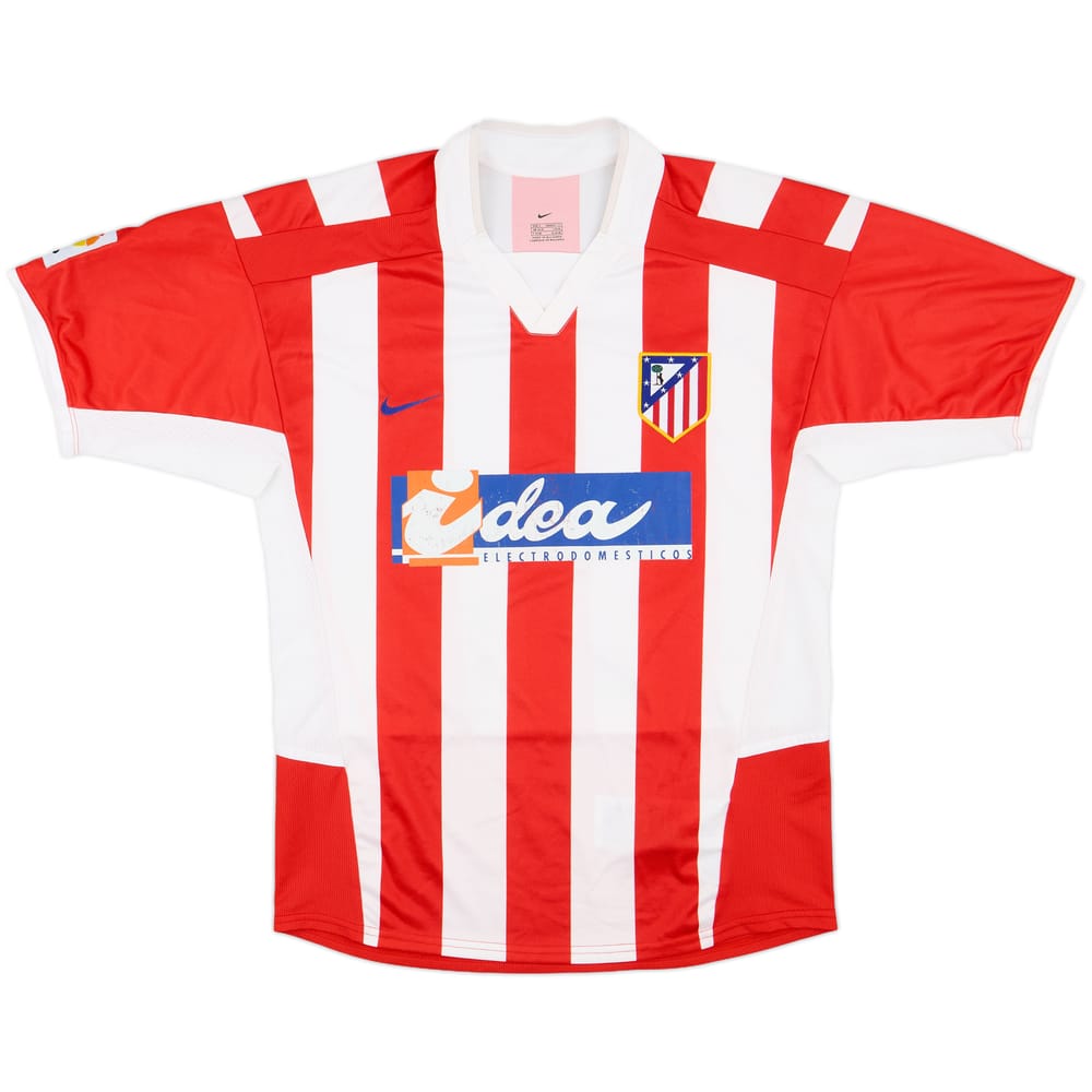2002-03 Atletico Madrid Home Shirt - 7/10 - (S)