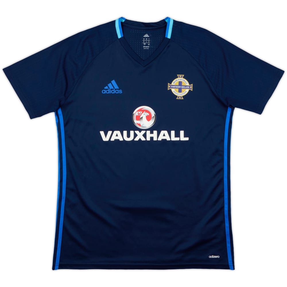 2016-17 Northern Ireland adizero Training Shirt - 8/10 - (L)