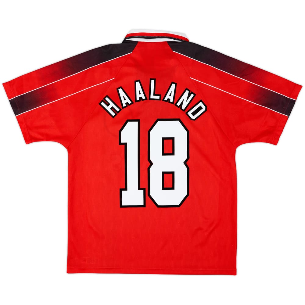 1996-97 Nottingham Forest Home Shirt Haaland #18 - 9/10 - (M)