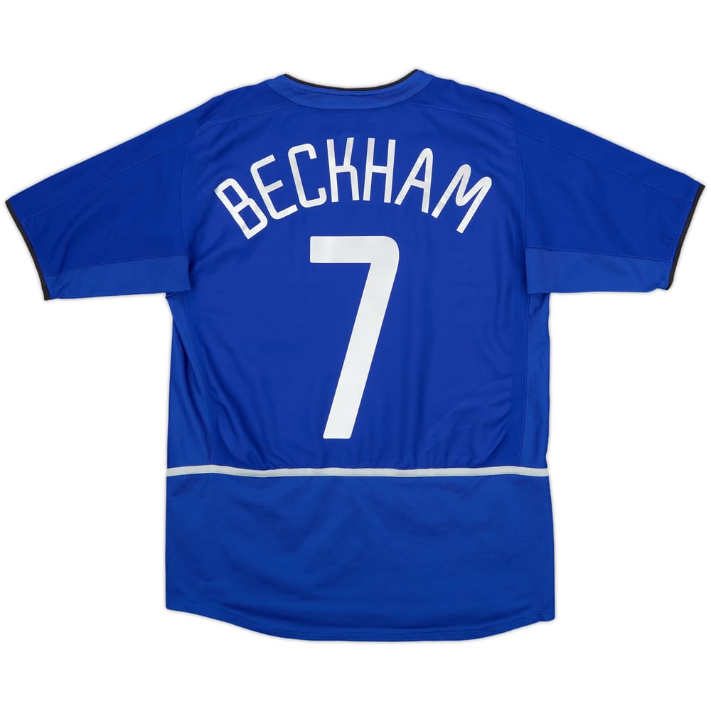 2002-03 Manchester United Third Shirt Beckham #7 - 9/10 - (XL.Boys)