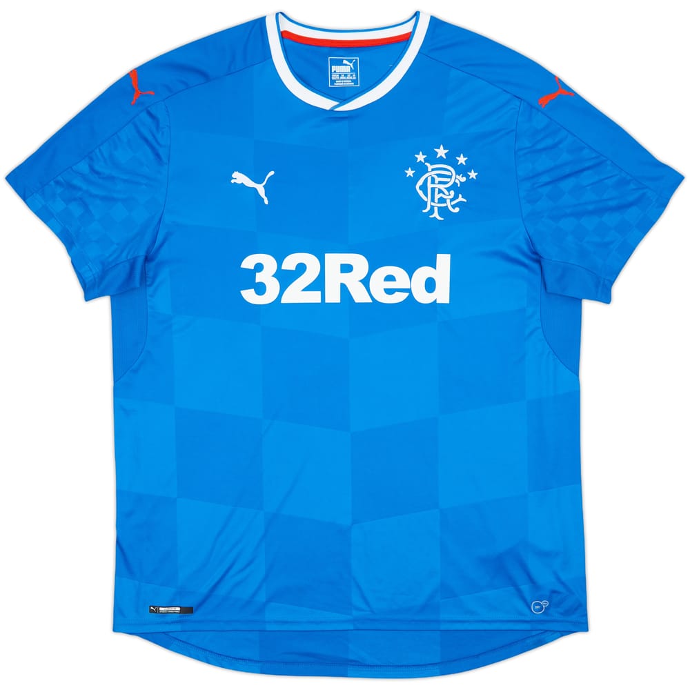 2016-18 Rangers Home Shirt - 10/10 - (XXL)