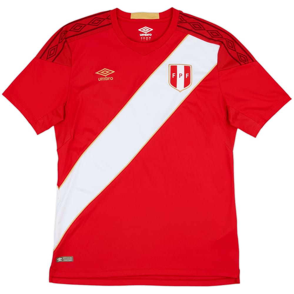 2018-19 Peru Away Shirt - 10/10 - (L)