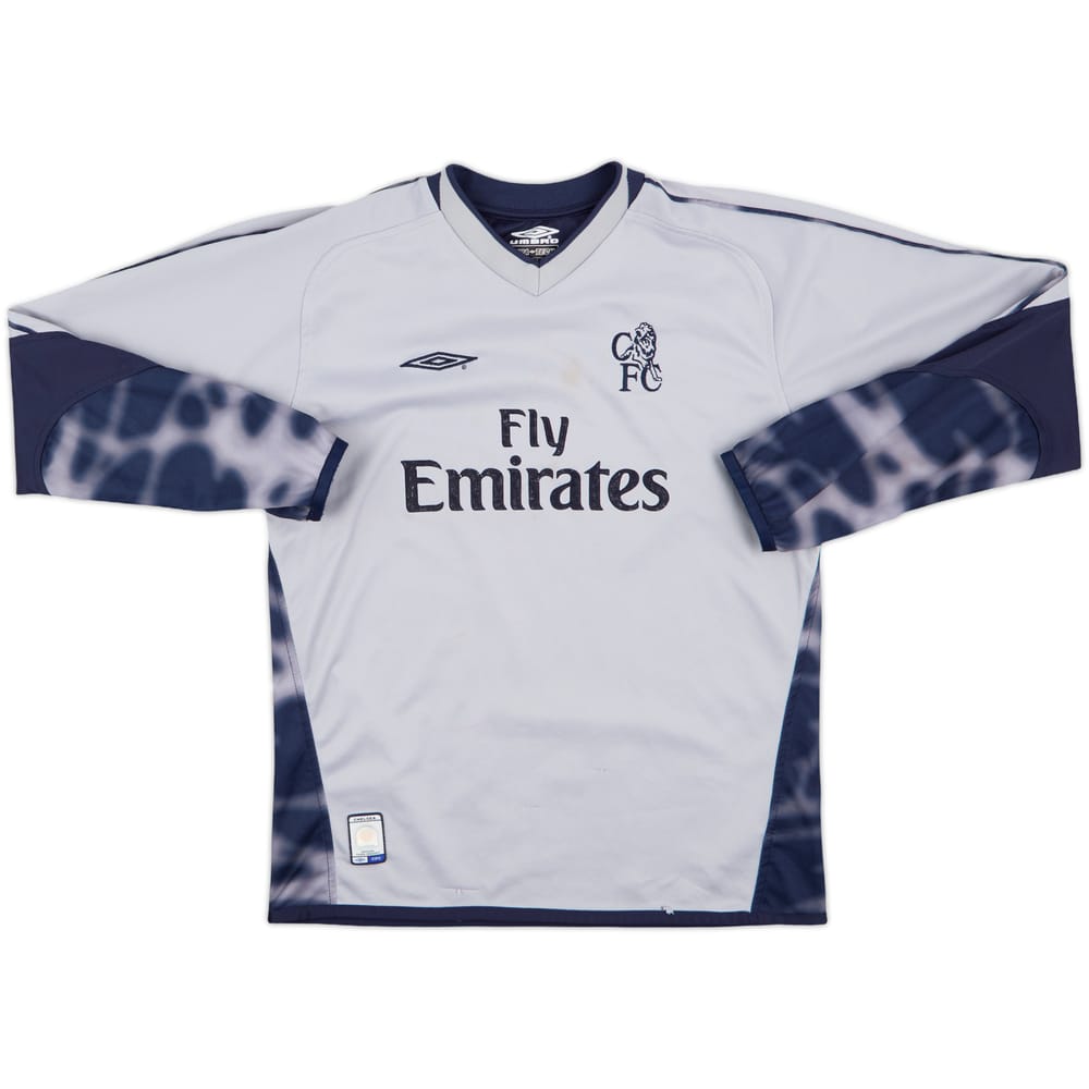 2003-04 Chelsea GK Shirt - 7/10 - (L.Boys)