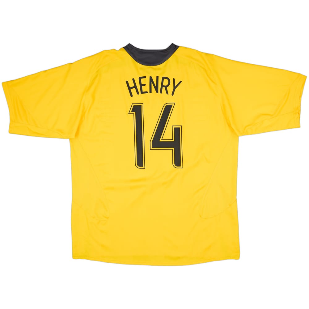 2006-07 Arsenal Away Shirt Henry #14 - 8/10 - (XXL)