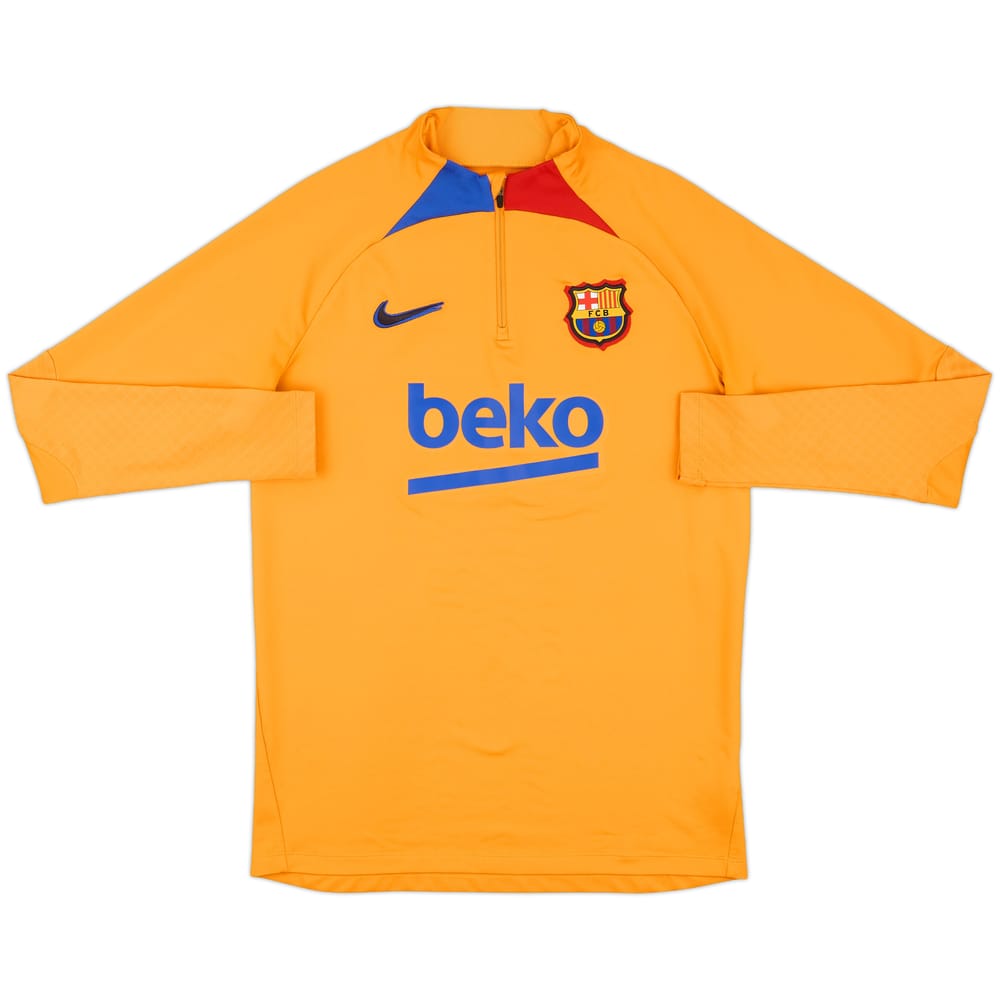 2022-23 Barcelona Nike 1/4 Zip Drill Top - 7/10 - (M)
