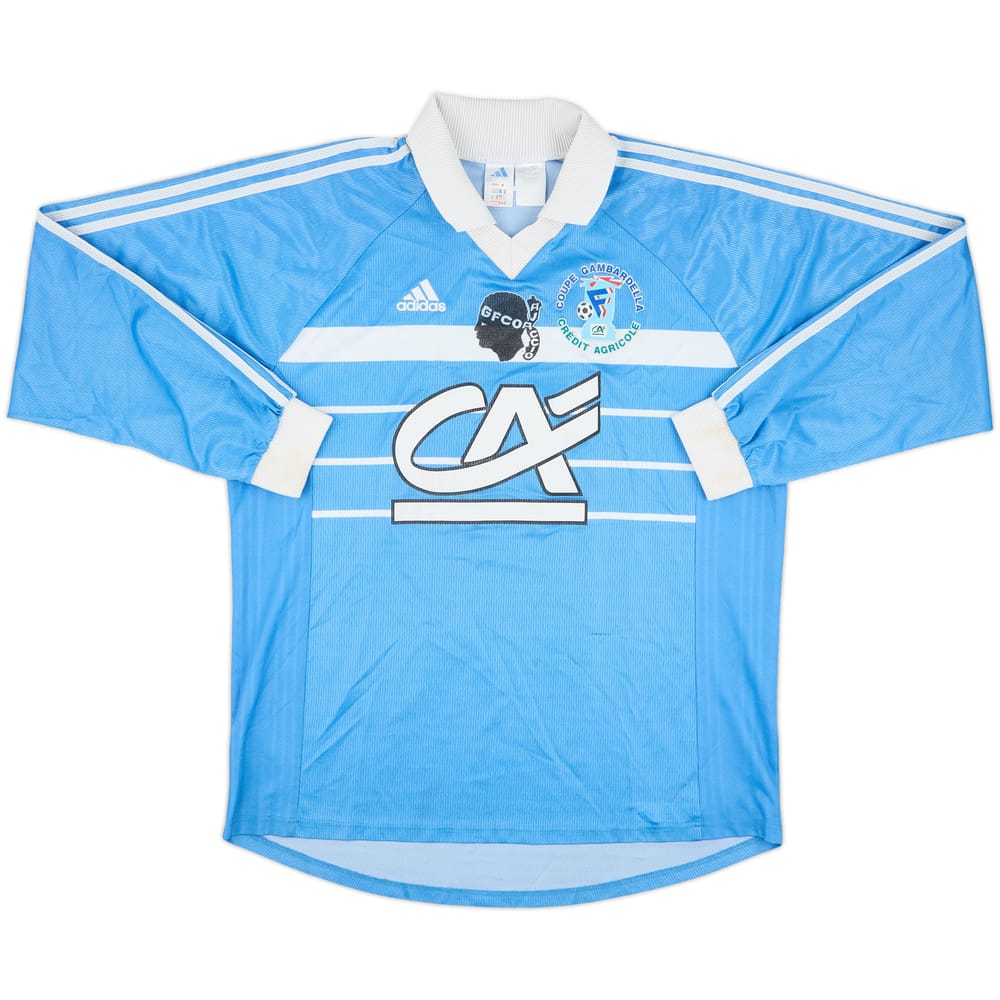 1998 Ajaccio Match Issue Coupe Gambardella Away L/S Shirt #8