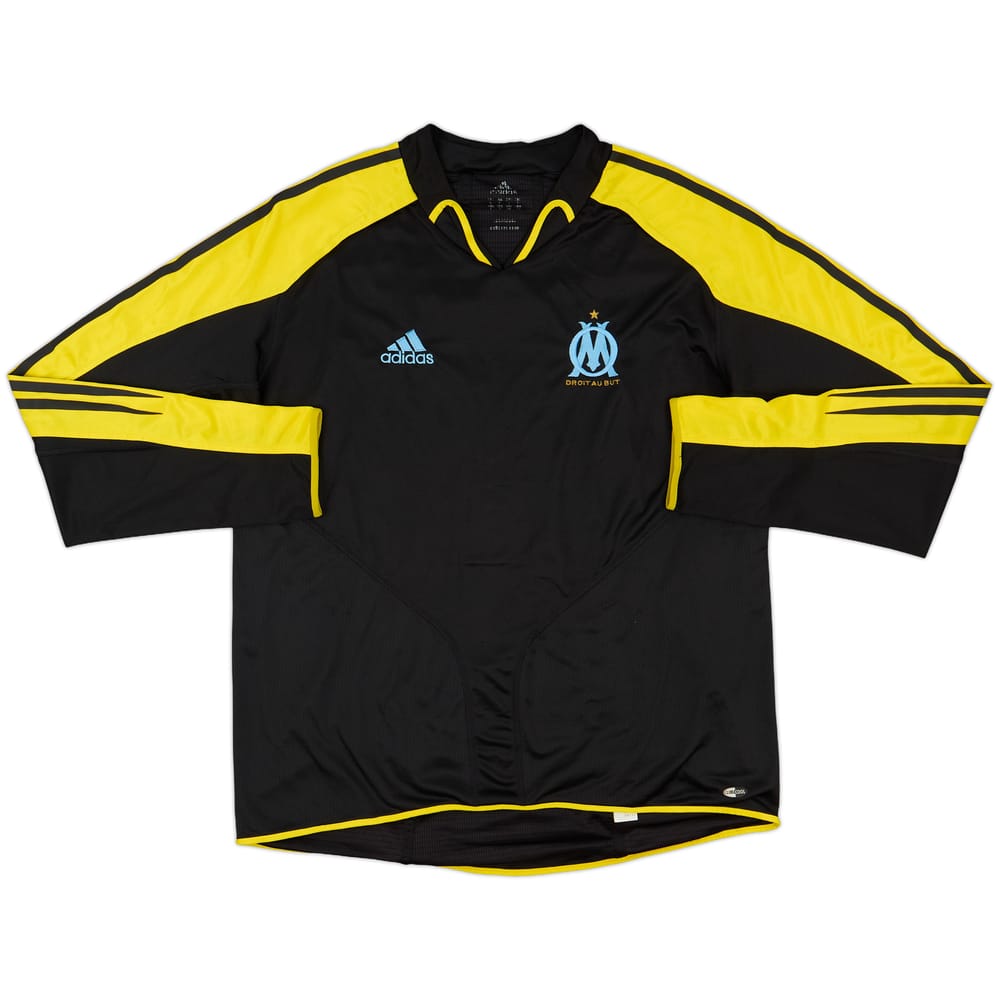 2004-05 Olympique Marseille Player Issue Third L/S Shirt - 8/10 - (L)