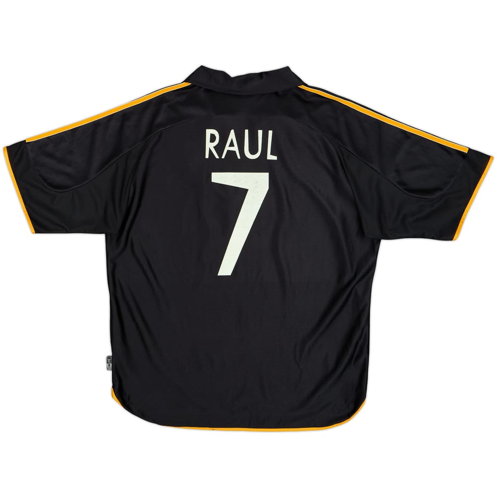1999-01 Real Madrid Away Shirt Raul #7 - 6/10 - (XL)