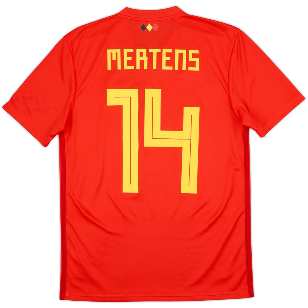 2018-19 Belgium Home Shirt Mertens #14 - 10/10 - (S)