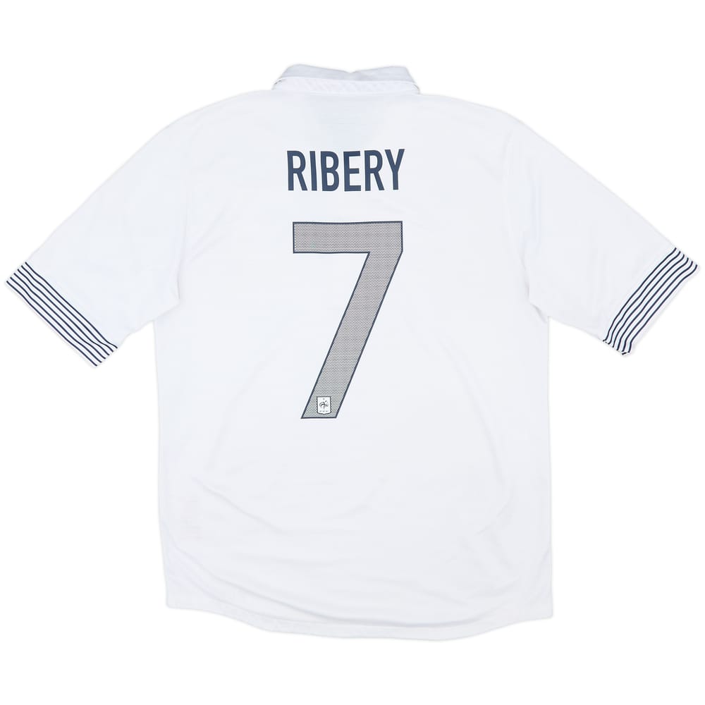 2012-13 France Authentic Away Shirt Ribery #7 - 6/10 - (M)