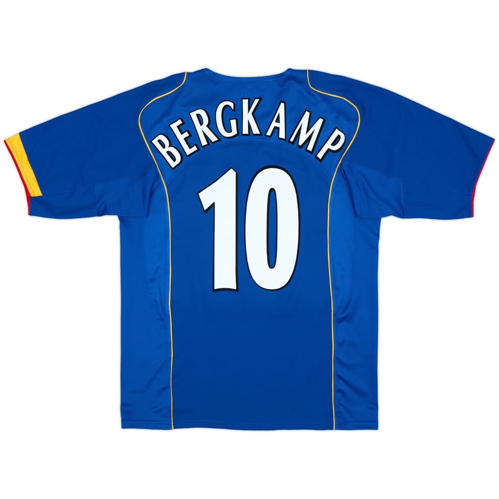 2004-06 Arsenal Away Shirt Bergkamp #10 - 9/10 - (M)