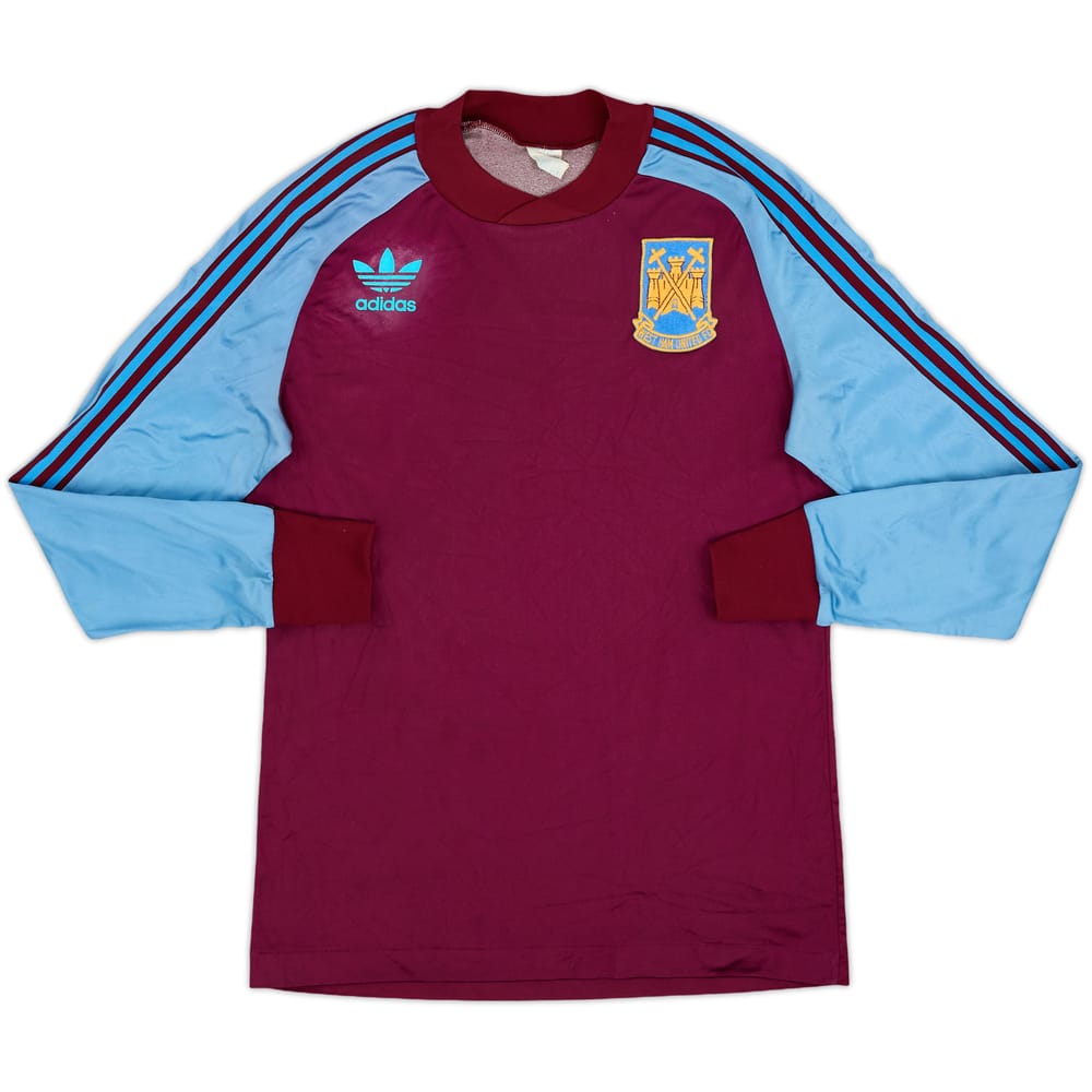 1980 adidas Template L/S Shirt (West Ham) - 6/10 - (M)