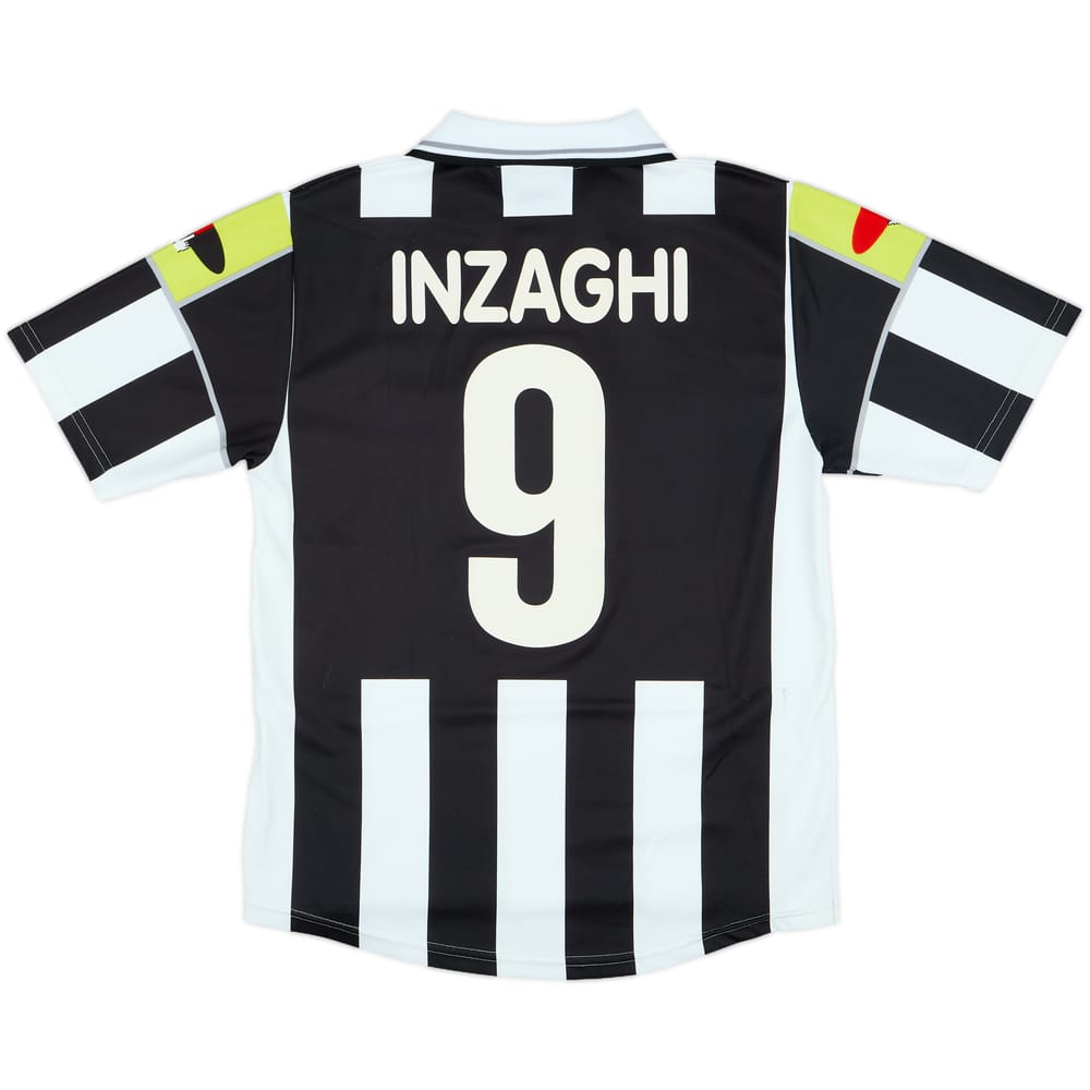 2000-01 Juventus Ciaoweb Home Shirt Inzaghi #9 - 8/10 - (S)