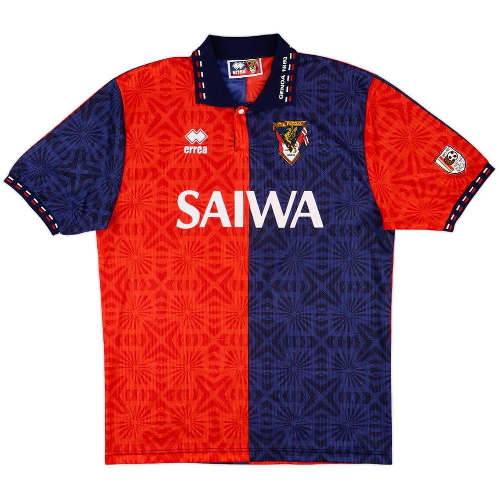 1992-94 Genoa Home Shirt - 9/10 - (L)