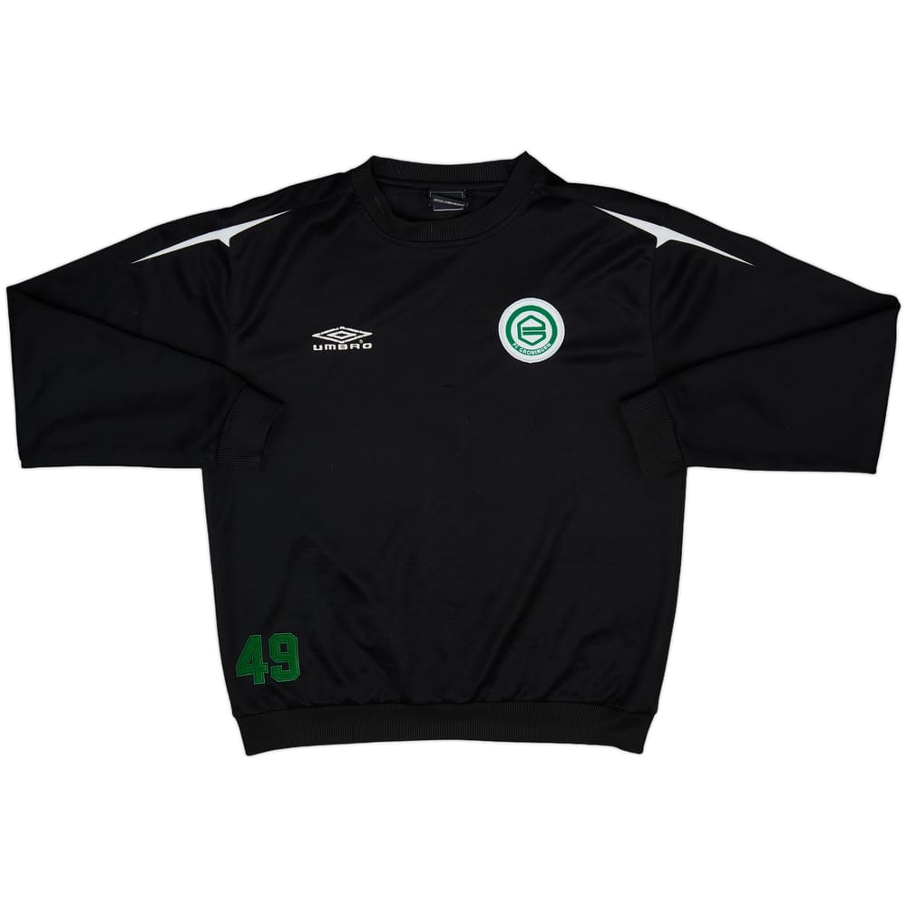 2007-08 Groningen Player Issue Umbro Sweat Top #49 - 5/10 - (L)